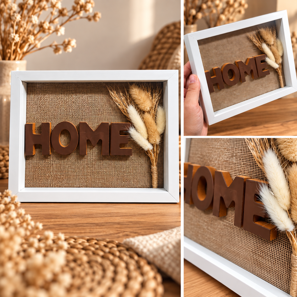 🏡 Cadre décoratif « HOME »