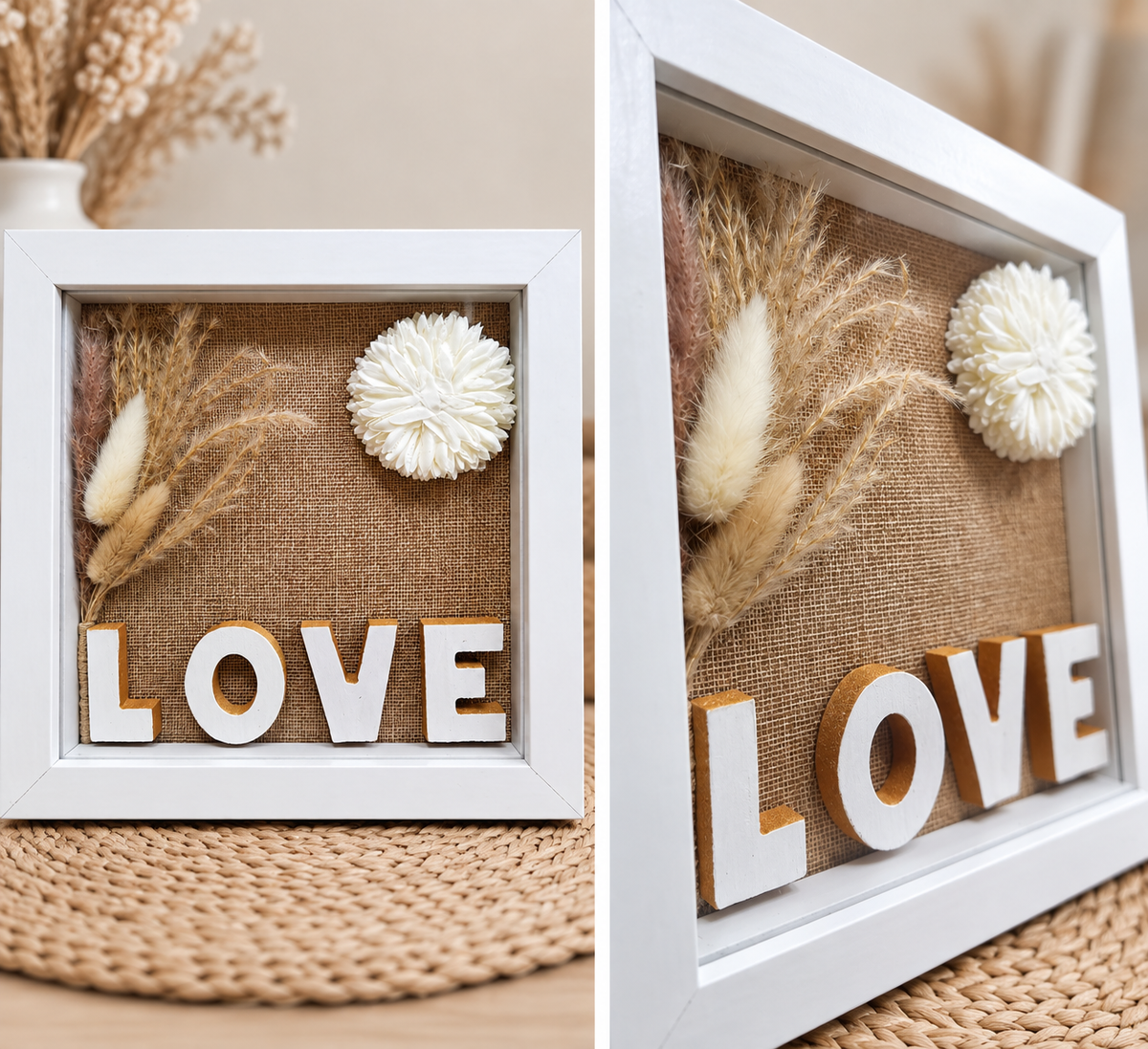 🌿 Cadre décoratif « LOVE »