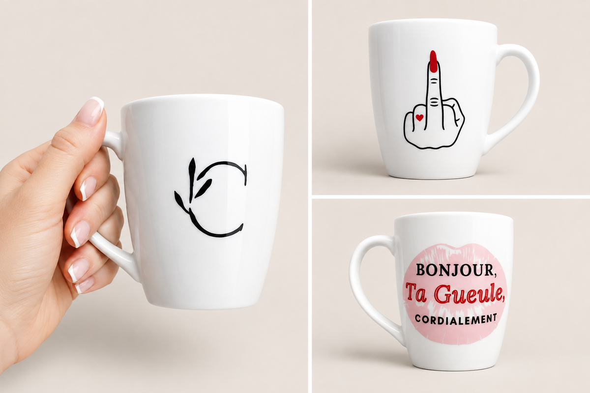 ☕ Tasse personnalisable – Créez-la à votre image