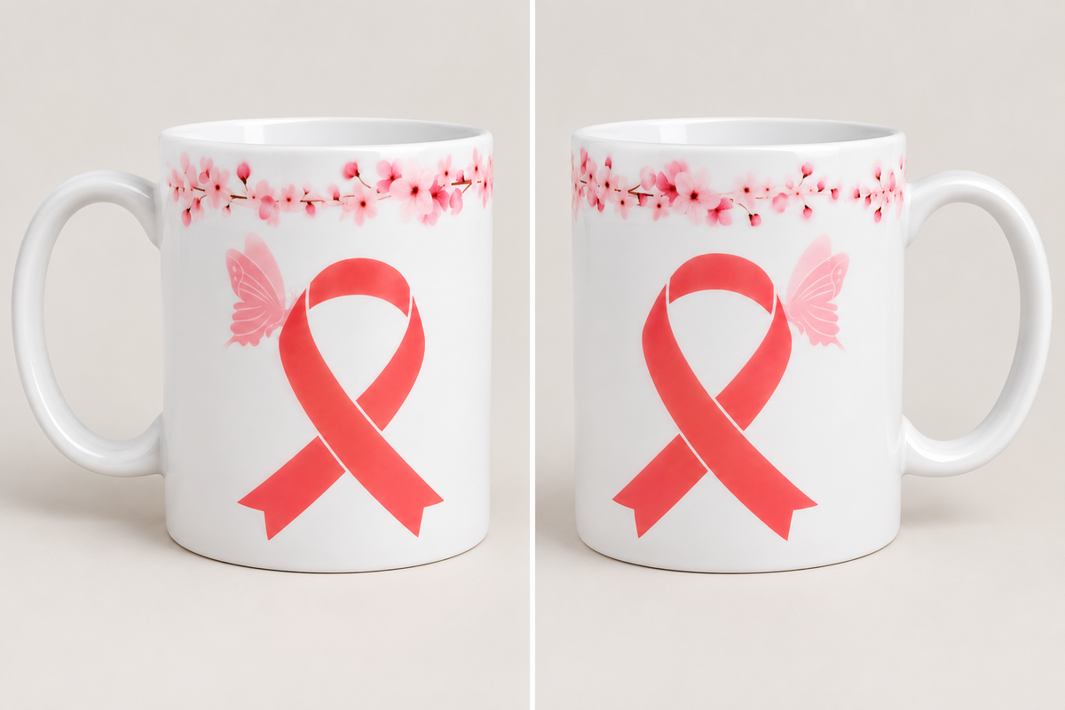 🎀 Tasse personnalisée – Octobre Rose