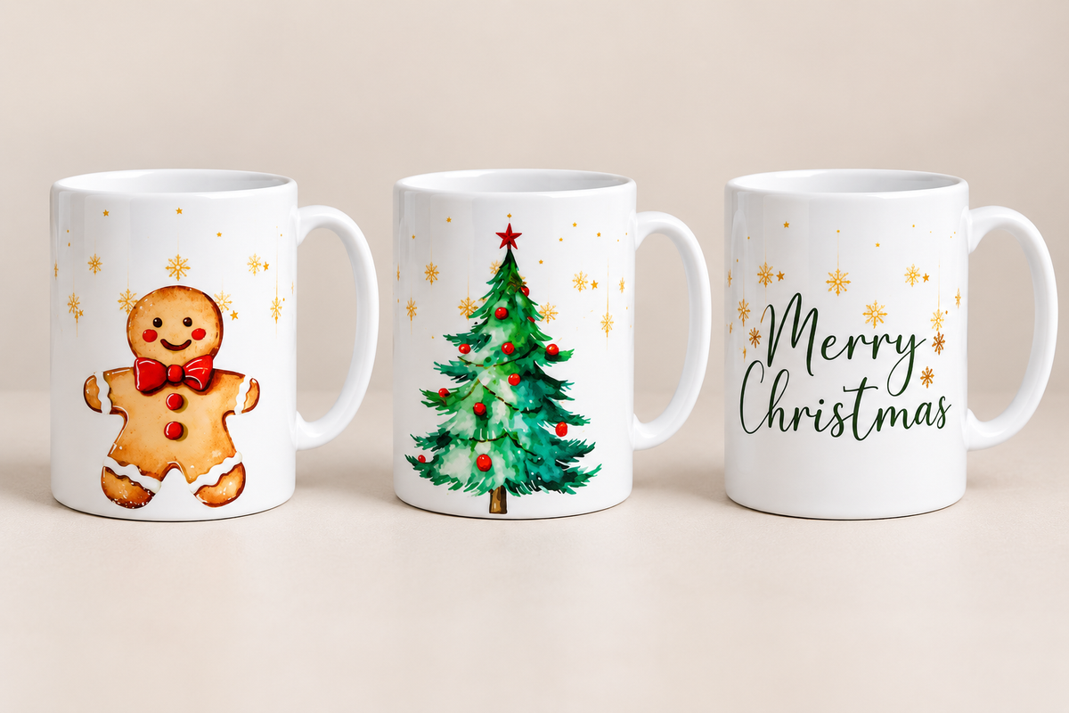 🎄 Mugs de Noël – Une touche de magie à chaque pause